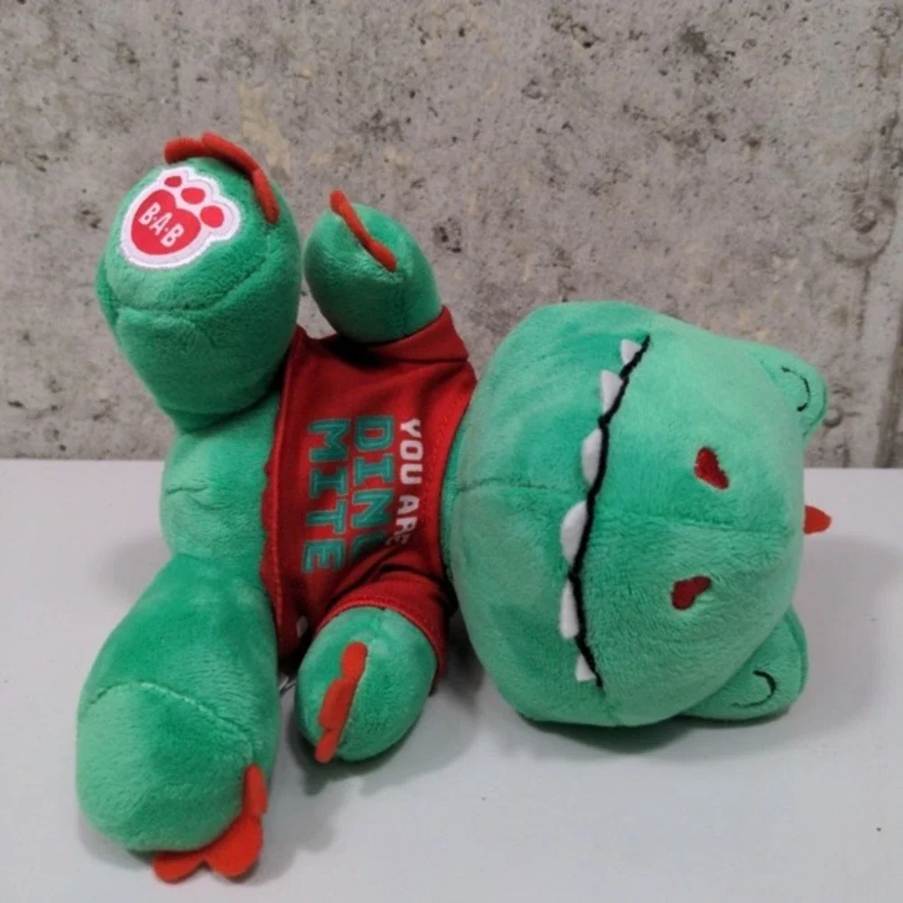 Build-A-Bear BAB Buddy Green‎ T-Rex Dinosaur 7